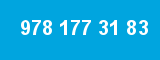 978 177 31 83 978 177 31 83